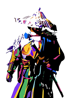 Samurai Pop Art