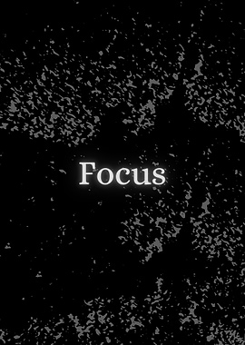 Focus Text Art