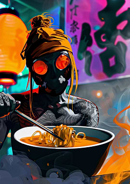 Cyberpunk Ramen Times