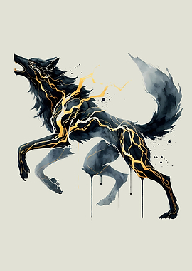 Golden Veined Wolf
