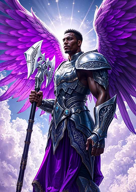 Angel Warrior with Axe