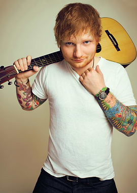 Ed Sheeran with Guitar