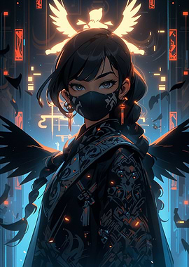 Cyberpunk Anime Girl
