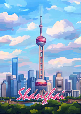 Shanghai Skyline