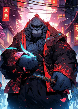 Gorilla Samurai