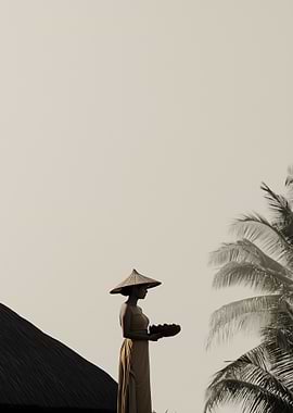 Woman in Traditional Dress