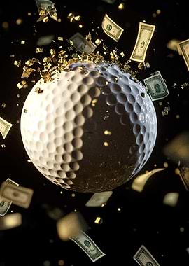 Golf Ball Money Shower