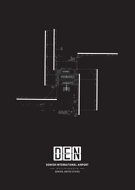 Denver Airport Layout
