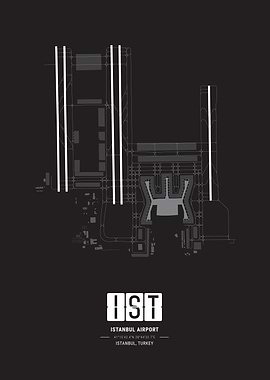 Istanbul Airport Layout