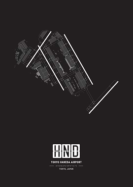 Tokyo Haneda Airport Map