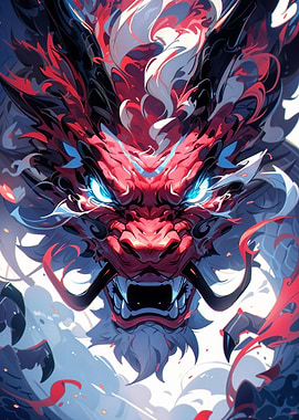 Red Dragon Illustration