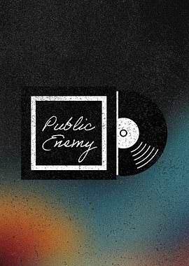 Public Enemy Vinyl Record