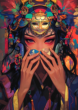 Mystical Asian Woman