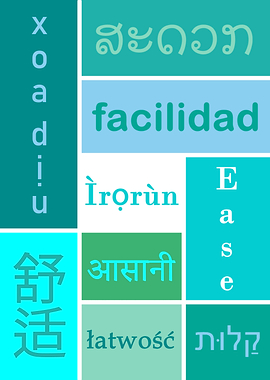 Easy in Different Languages