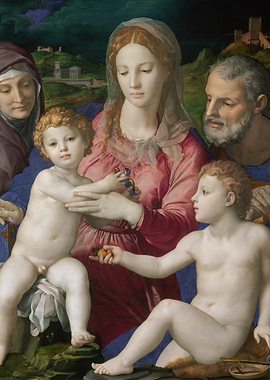 Holy Family Painting