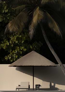 Tropical Beach Lounge