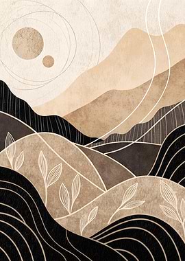Zen Landscapes - Minimalist Nature Abstract Art