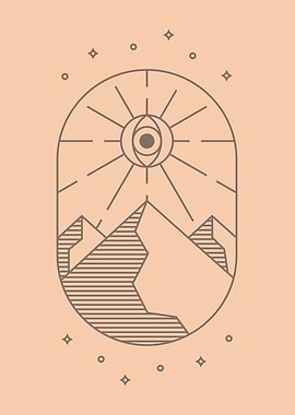 All-Seeing Eye Mountain Brown