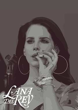 Lana Del Rey Portrait