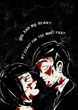Avenged Sevenfold Bloody Couple Portrait
