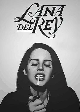 Lana Del Rey Portrait