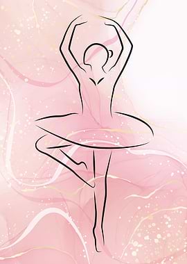 Ballet Dancer Silhouette