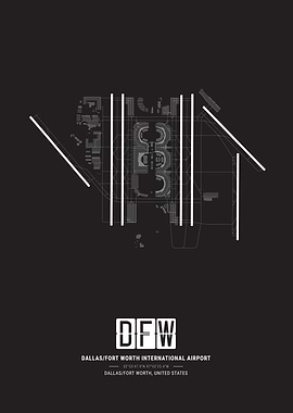 Dallas/Fort Worth International Airport Map