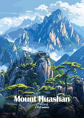 Mount Huashan, China