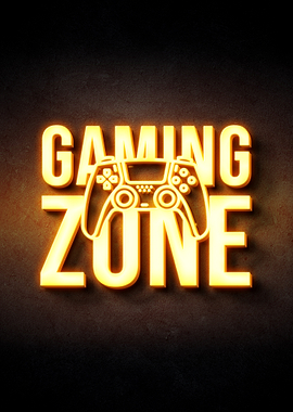 Gaming Zone Neon Sign