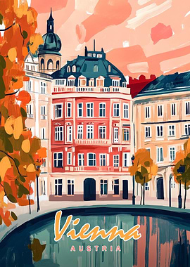 Vienna Cityscape Painting