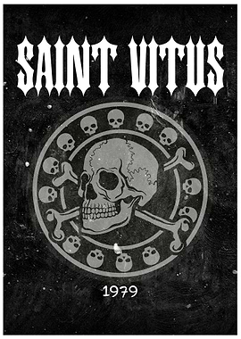 Saint Vitus Skull Logo