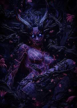 Dark Fantasy Demoness