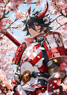 Samurai Anime Character