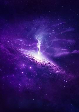 Purple Nebula Galaxy
