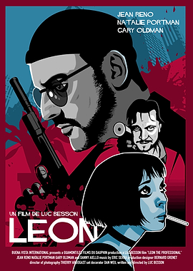Leon The Professional Movie Poster