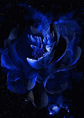 Blue Flower Galaxy
