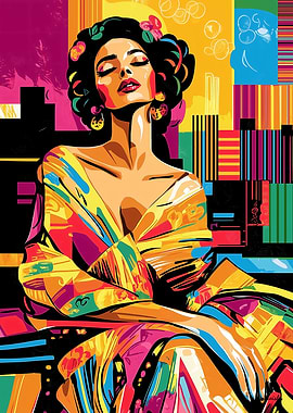 Pop Art Vision of Adele Bloch-Bauer