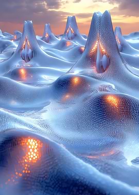 Molten Waves of Illumination