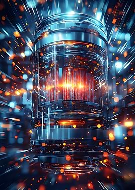 Futuristic Energy Core