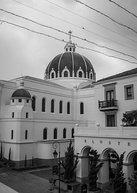 White Church with Dome
