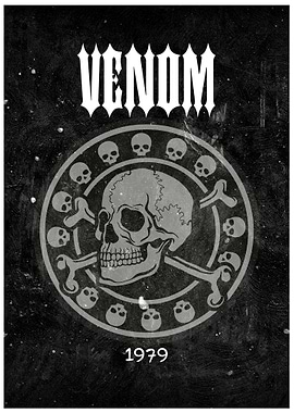 Venom Skull Logo