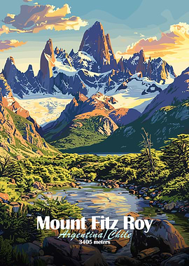 Mount Fitz Roy Landscape
