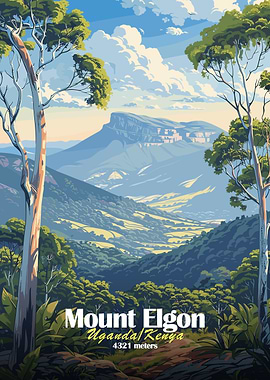Mount Elgon Landscape