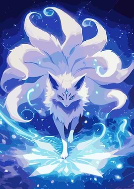 Crystal Kitsune Fox
