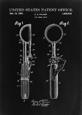 Ice Cream Scoop Patent