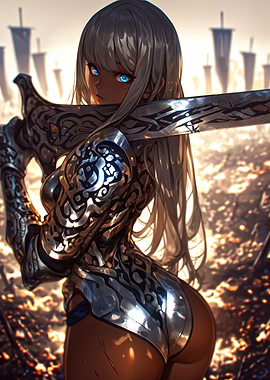 Silver Armor Warrior