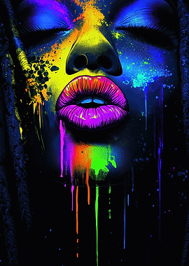 Neon Lips