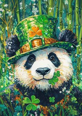Saint Patrick's Day Panda