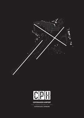 Copenhagen Airport Map
