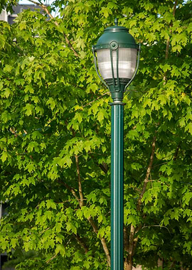 Green Street Lamp